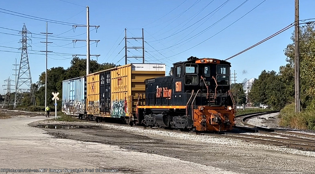 AB 1501 is back and continues toward the yard.